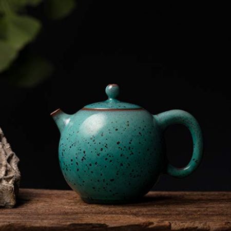 Jun Kiln Porcelain Tea setteapot Antique Porcelain Fresh and Unique Colors