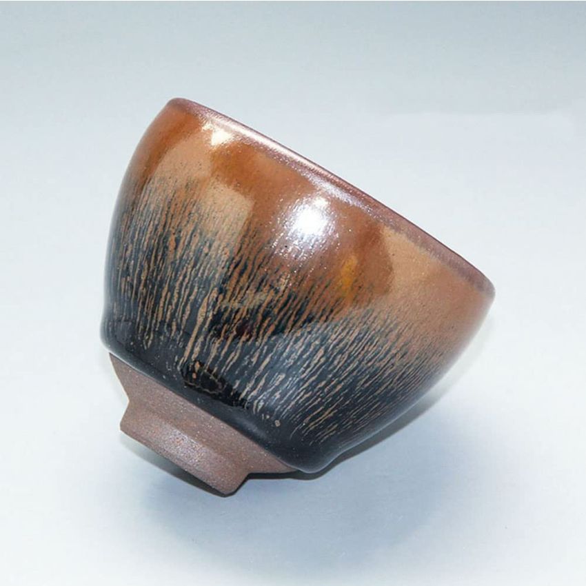 ND JianZhan Tenmoku Ceramic Handmade Teacup Porcelain Teacup Kungfu Tea Cup Tenmoku Teacup Master Teacup Ceremonial Matcha Multicolor