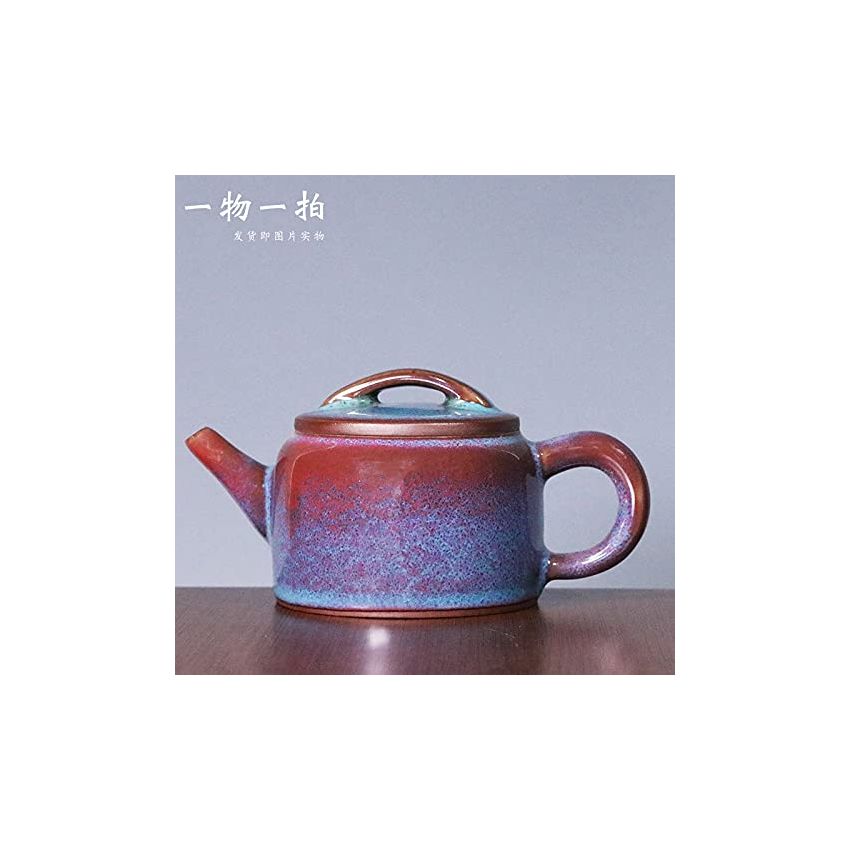 Jun Kiln Porcelain Tea setteapot Antique Porcelain Fresh and Unique Colors