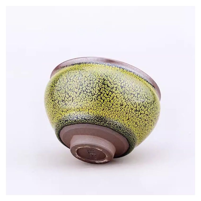 Chinese Tea Cup Ceramic Jianzhan Teaware Handmade Master's Cup Multi-use Porcelain Tea Bowl Colorful Unique Kung Fu Tenmoku