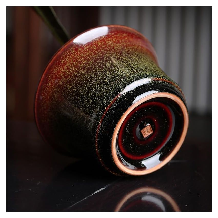 Azure Ru Kiln Gaiwan Porcelain Bowl Tea Bowl Tea Tureen Tea Brewing Cover Bowl Chinese Tea Set Gift