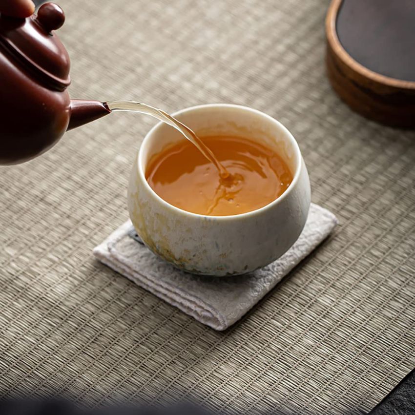 JianZhan Tenmoku Ceramic Handmade TeaCup Porcelain Teacup Kungfu Tea Cup Tenmoku Teacup Master Teacup Ceremonial Matcha Tea Mug,Bibo Tea Cup,With packaging box