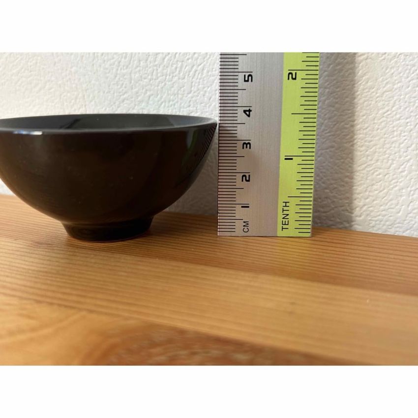 Kiln Hen Tenmoku Glaze Tea Cup