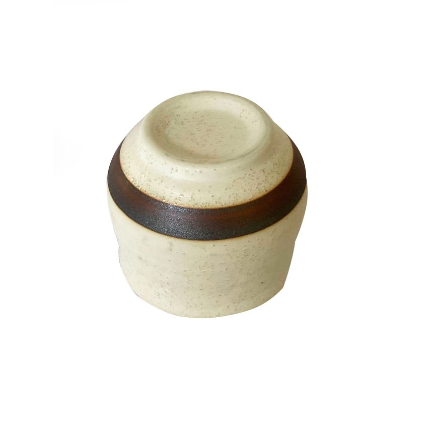 White color, Japanese Traditional Ceramic SAKE 3 items Set. 1 Bottle and 2 cups with a gift box. Made in Japan