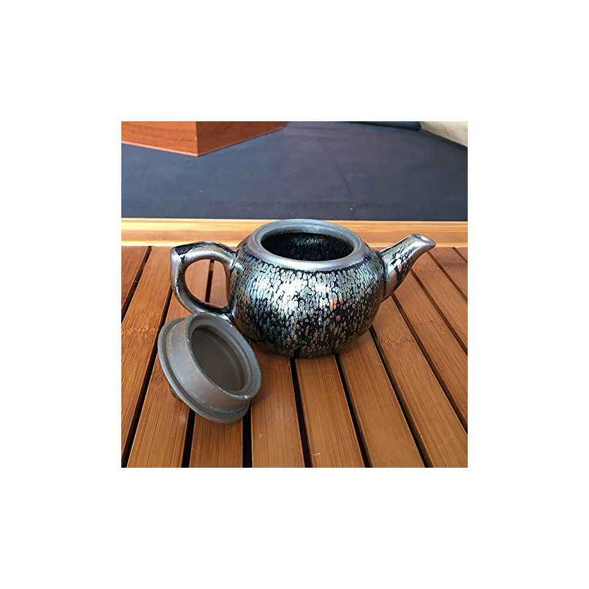 Tenmoku Glaze styles,Teapots,Tea sets,Heavy iron Tea bowls,Chinese fashion Tea wares gifts,Chinese Classic porcelain,ChaWan,Chinese Old Jian Kiln Partridge Feather Mottle Temmoku Glazed Porcelain