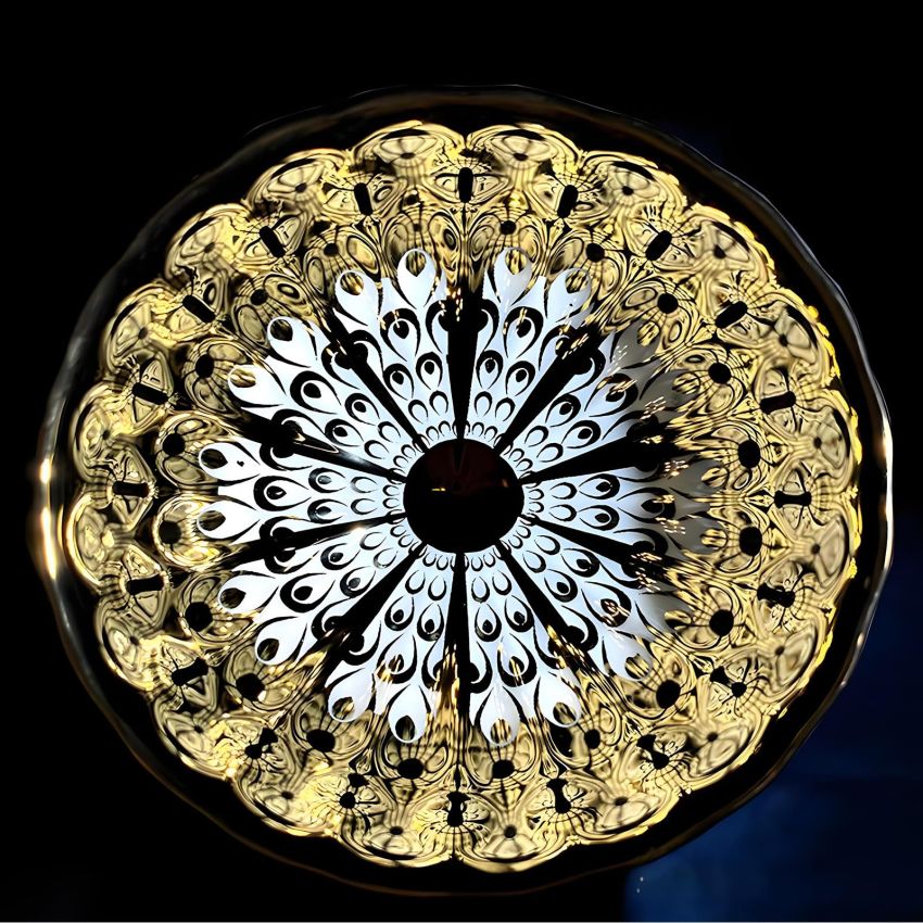 Tenmoku Glaze Kiln Change Jianzhan Tea Cup, 100ml Beautiful Jianzhan Tea Cup, Chinese Kongfu Tea Cups For Decoration, Tea Tasting, Gift Giving,6