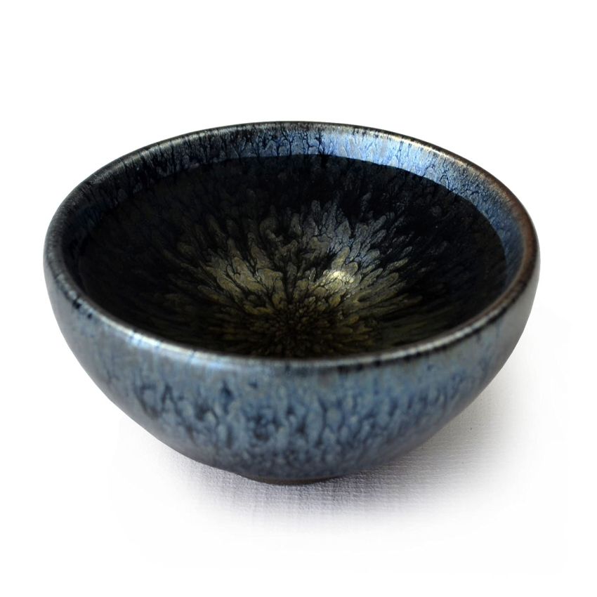 Chinese Kungfu Teacup Tea Bowl Temmoku Jianzhan Cup (3oz)