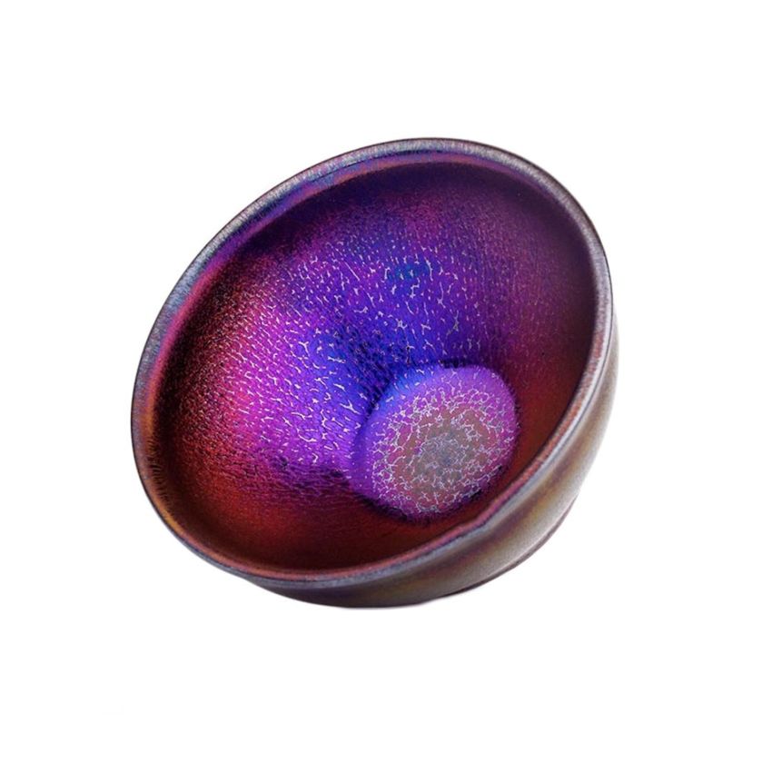 Chinese Tea Cup Ceramic Jianzhan Teaware Handmade Unique Multi-use Porcelain Tea Bowl Exquisite Colorful Kung Fu Tenmoku