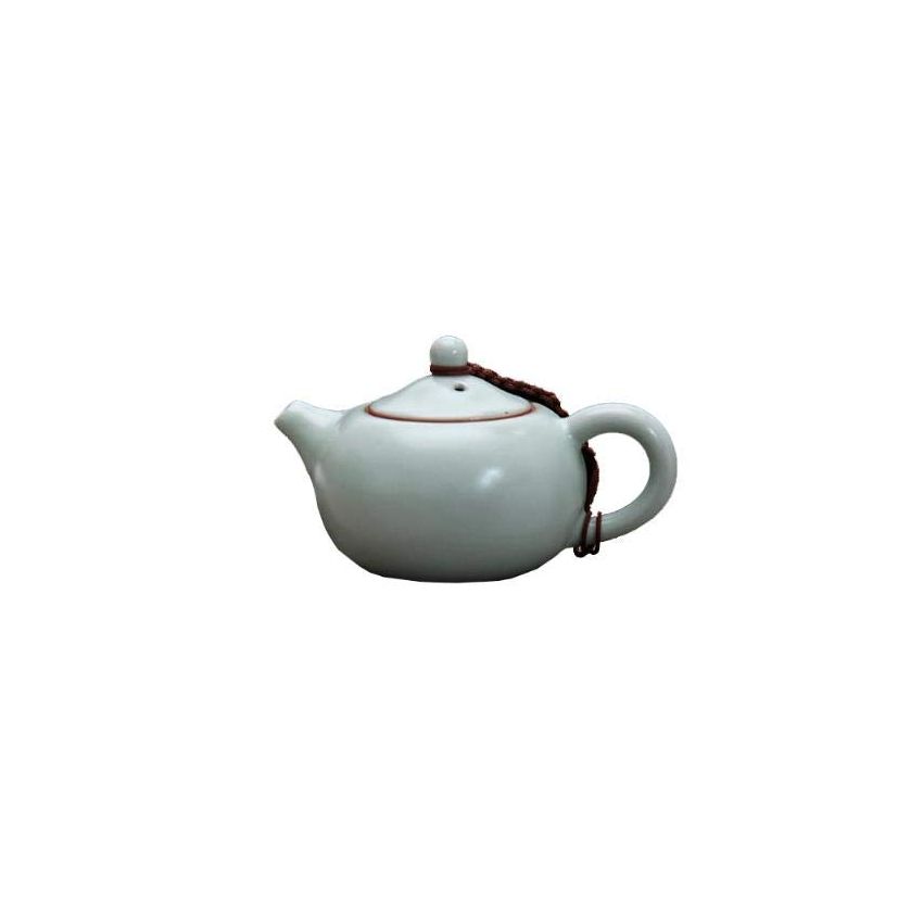 Ruya Tea Kettles Ceramic kung Fu Tea Set Tea Maker Jingdezhen Ru Porcelain Art Teapot Collect-Play #03