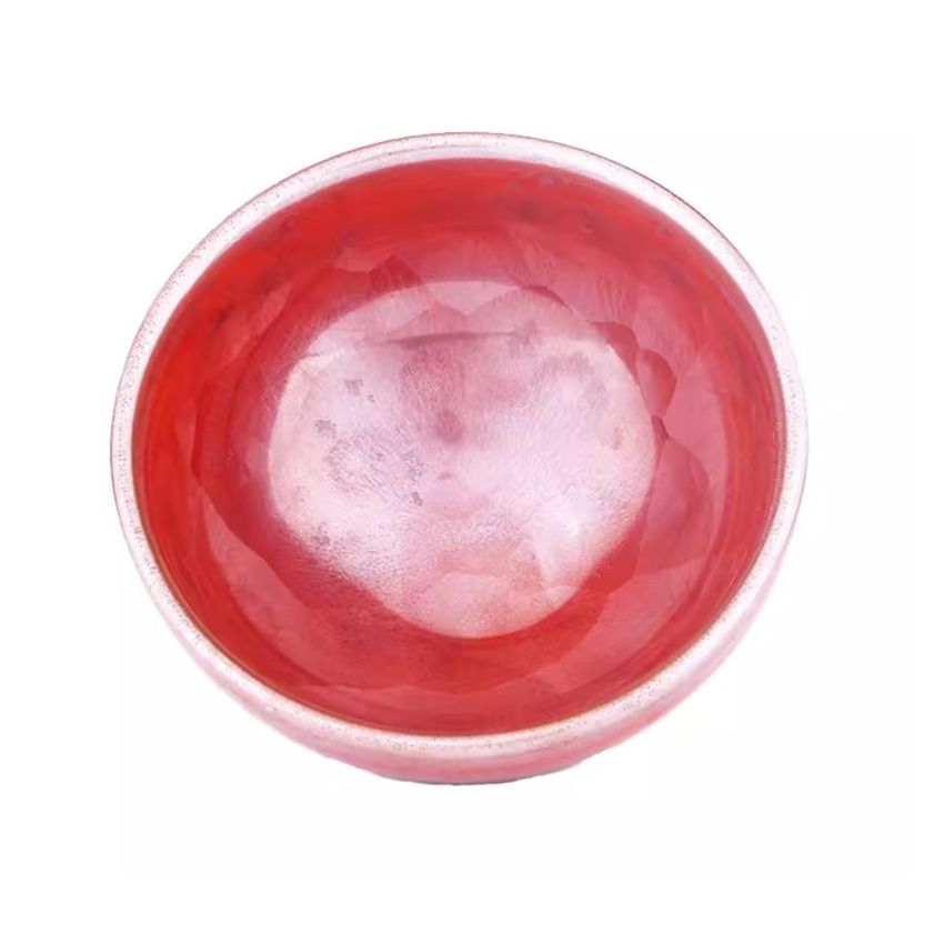 Jianzhan Tea Cup Beautiful Exquisite Kung Fu Teaware Tenmoku Chinese Ceramic Mug Handmade Unique Multi-use Porcelain Tea Bowl(D9.5/H5cm)