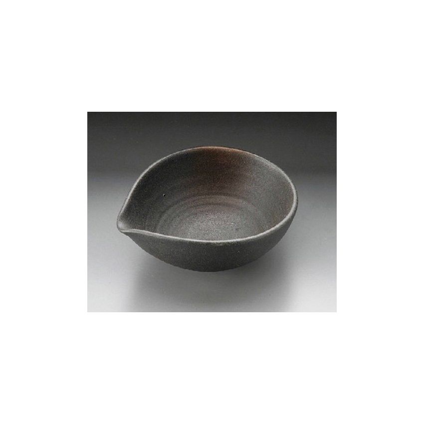 Small Bowl (Pair) Bizen Style Single Mouth Small Bowl (Large) 5.0 x 4.3 x 2.0 inches (127 x 110 x 50 mm), Japanese Tableware, Restaurant, Commercial Use