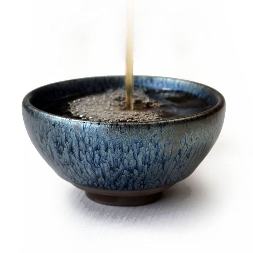 Chinese Kungfu Teacup Tea Bowl Temmoku Jianzhan Cup (3oz)