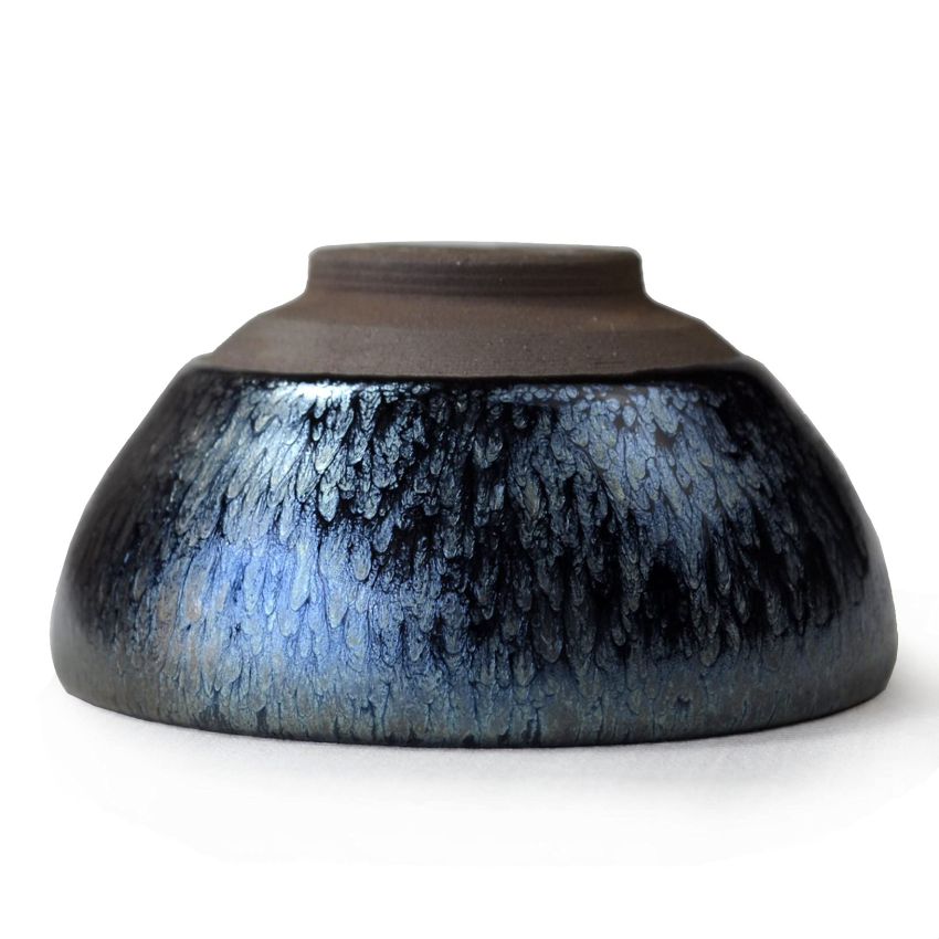 Chinese Kungfu Teacup Tea Bowl Temmoku Jianzhan Cup (3oz)