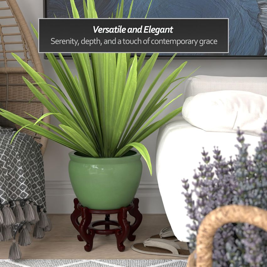 Red Lantern BW-12FISH-CEL Fishbowl Planter, 12