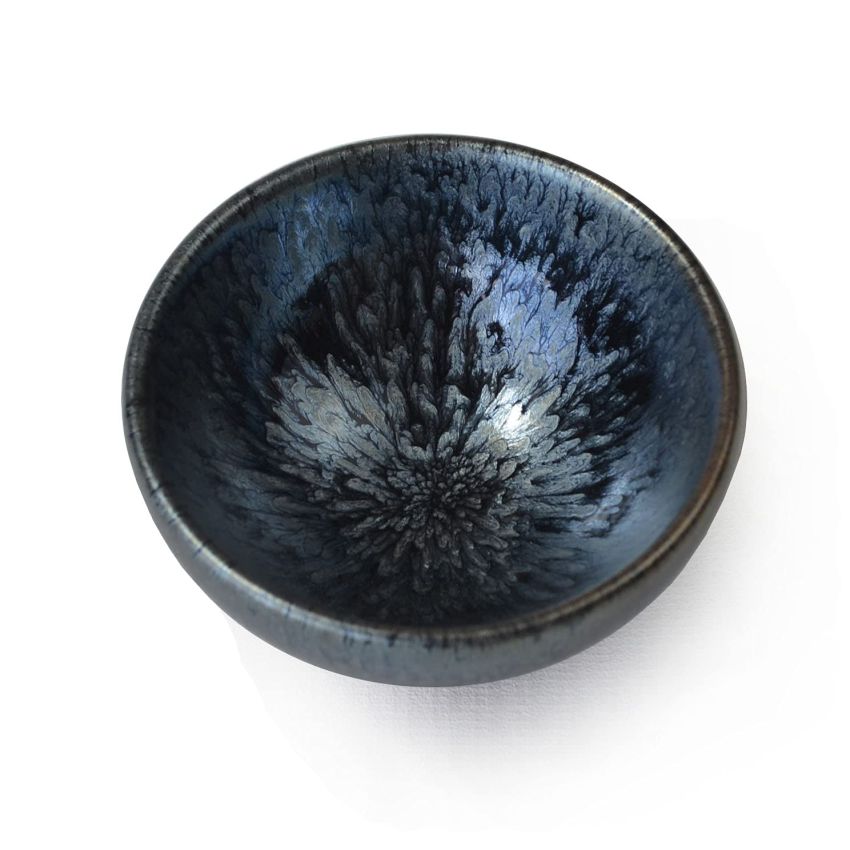 Chinese Kungfu Teacup Tea Bowl Temmoku Jianzhan Cup (3oz)
