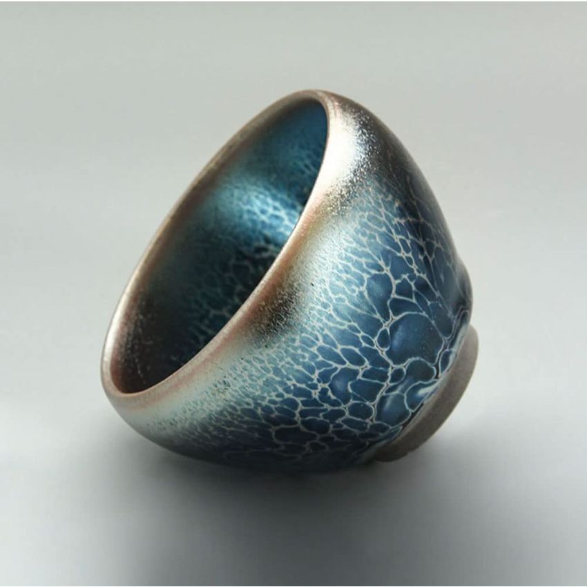 ND JianZhan Tenmoku Ceramic Handmade Teacup Porcelain Teacup Kungfu Tea Cup Tenmoku Teacup Master Teacup Ceremonial Matcha Tea Mug Shape.9