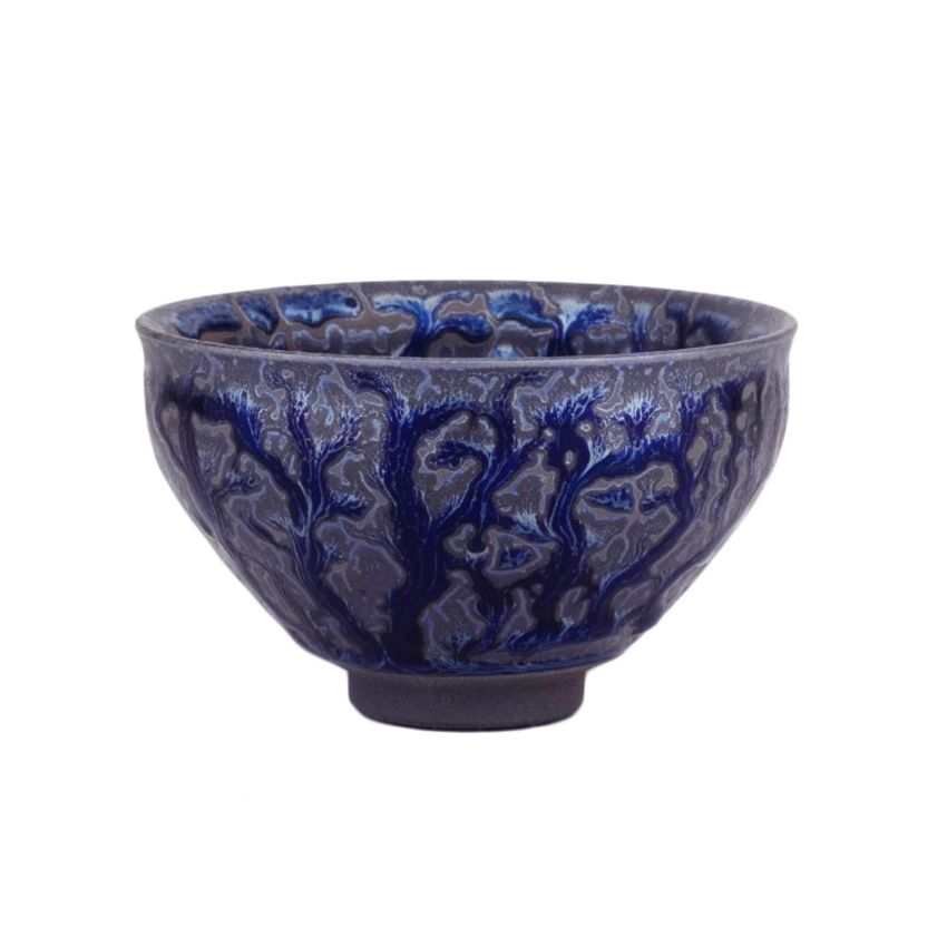 Jianzhan Teaware Tenmoku Ancient Kiln Fired Ceramic Mug Chinese Kungfu Tea Cup Handmade Unique Porcelain Tea Bowl(#2)