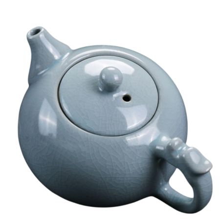 Exquisite Ru Porcelain Coffee cup- Traditional Chinese Ceramics with Natural High-Temperature Firing