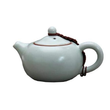 Ruya Tea Kettles Ceramic kung Fu Tea Set Tea Maker Jingdezhen Ru Porcelain Art Teapot Collect-Play #03